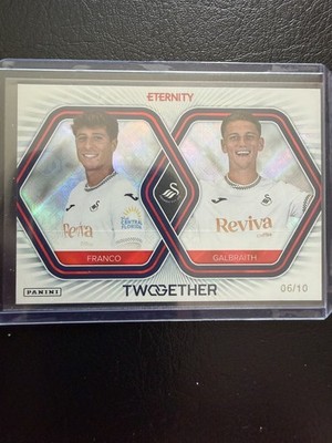 PANINI EFL ETERNITY 2026 FRANCO/GALBRAITH SWANSEA CITY TWOGETHER 06/10