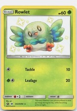 Rowlet SV2/SV94 Shiny Rare Hidden Fates Shiny Vault Pokemon Holo Near Mint on eBay