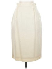 Austin Reed Women Ivory Casual Skirt 4