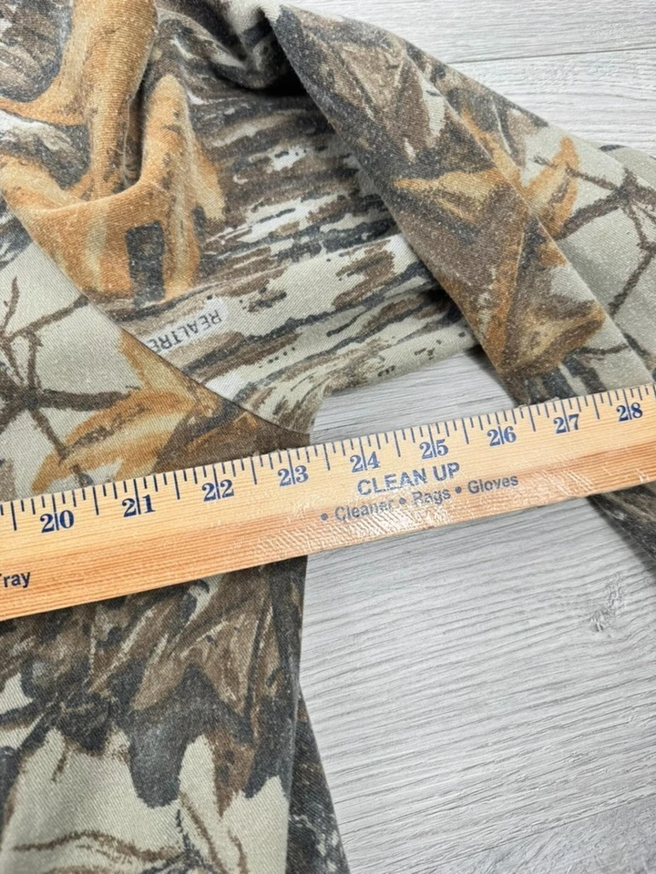 Vintage 10x Jacket Mens L Realtree Camo Made In USA  Hunting Turkey Shooting 80s - Image 4 of 4