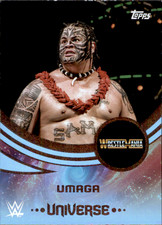 UMAGA 2025 Topps Universe WWE Base #222 Pro Wrestling Trading Card