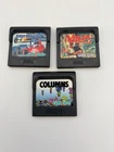 Sega Game Gear Cartridge Lot Of 3 NINJA GAIDEN, COLUMNS, SUPER MONACO GP