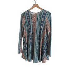 Show Me Your Mumu Womens Tyler Tunic Dress Lucky Charmer Size Small