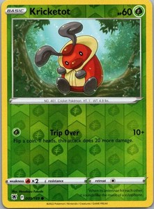 Kricketot 009/189 Astral Radiance Reverse Holo Common