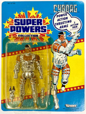 Kenner Super Powers Cyborg 1985 MOC Unpunched Vintage Action Figure