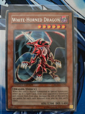 White-Horned Dragon - MDP2-EN006 - Limited Edition MP - MCDONALDS 2006 PROMO!!!