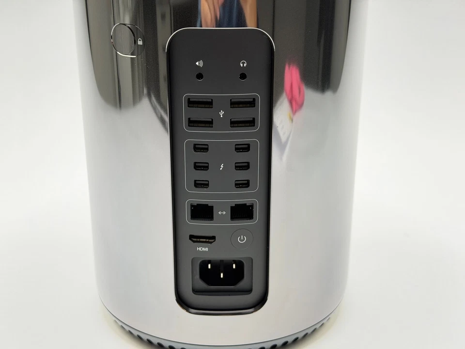 Apple Mac Pro 6-Core Intel Xeon E5 3,5 Ghz 64 GB RAM 512 GB SSD 2x D500 2013 - Bild 2 von 4