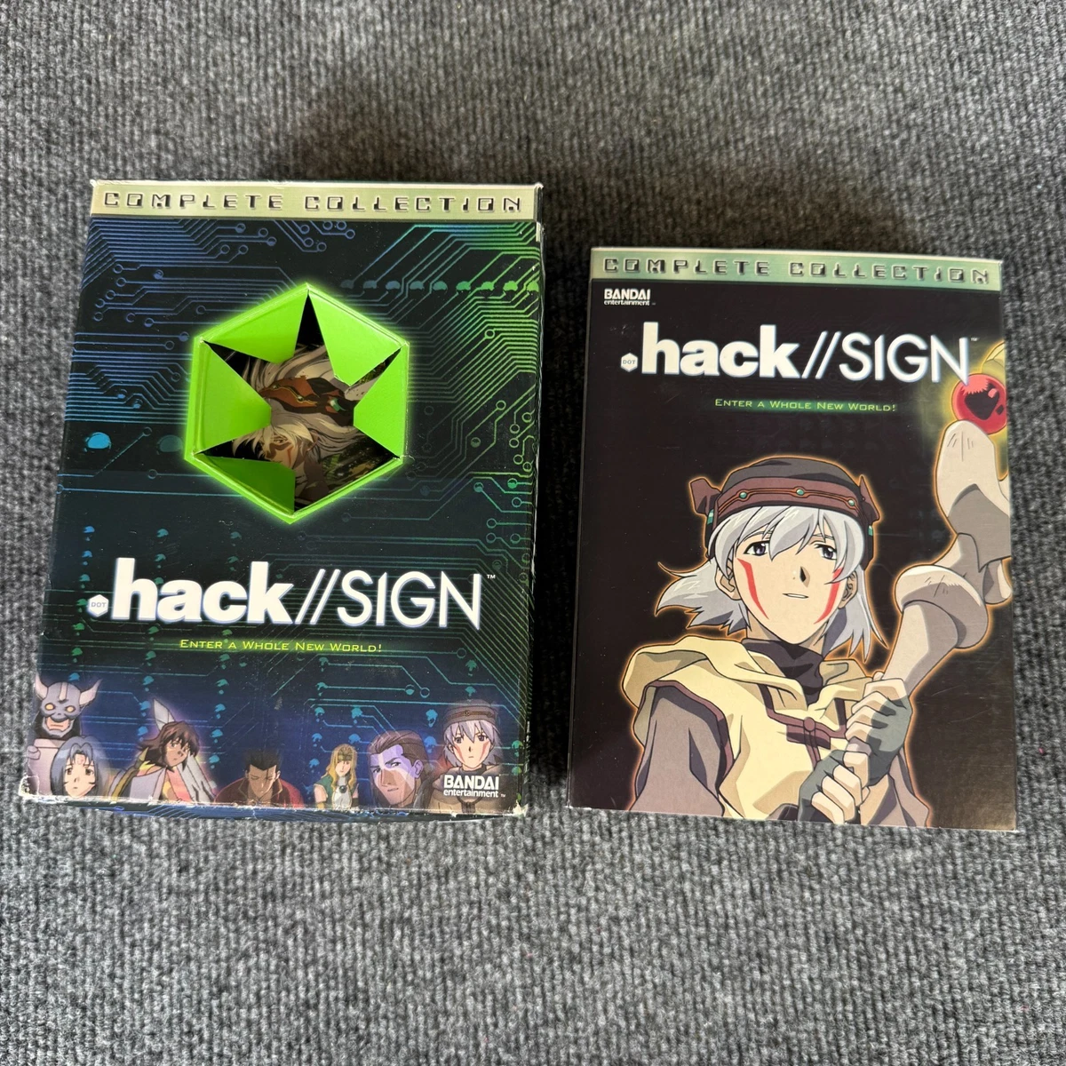 .hack//SIGN DVD 全9巻セット Hack Sign Complete for sale - eBay
