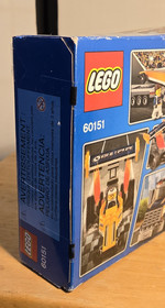 LEGO City Dragster Transporter (60151) New & Factory Sealed Damaged Box
