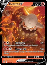 Pokemon Heatran V 25/189 Astral Radiance Ultra Rare Holo NM