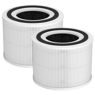 240 Replacement Filter for PuroAir 240 Air Purifier, 3-in-1 with Carbon, 2 Pack