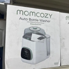 Momcozy KleanPal Pro BS03 Auto Bottle Washer and Sterilizer - White/green SEALED