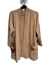 Pact Women Airplane Wrap Organic Cotton Cardigan M/L Sustainable Quiet Luxury