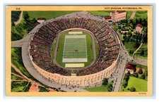 Vintage Pitt Stadium, Pittsburgh Pennsylvania Postcard
