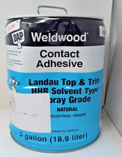 Dap Weldwood Contact Cement Adhesive - Landau Top HHR Solvent Spray 5 Gallon