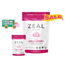 Zeal for Life Wild Berry Classic Energy Health Drink - 2 Pack Free Ship