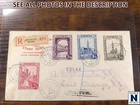 NobleSpirit Rare Belgium #E1 - #E4 First Day Cover Registered Roessler
