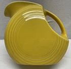 Large 57oz Disc Pitcher Vintage Daffodil Yellow Fiestaware Fiesta HLC Retired