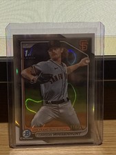 2024 Bowman - Chrome Prospects Carson Whisenhunt #BCP-96 Lava Refract  /399 (RC)