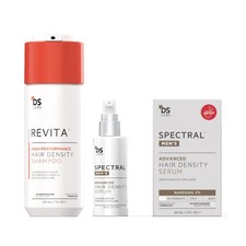 DS Labs Revita Shampoo & Spectral Men’s Serum Kit – Scalp First Cleanse & Lig...