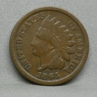 1864 BR INDIAN GEAD CENT, Good (W3-6)