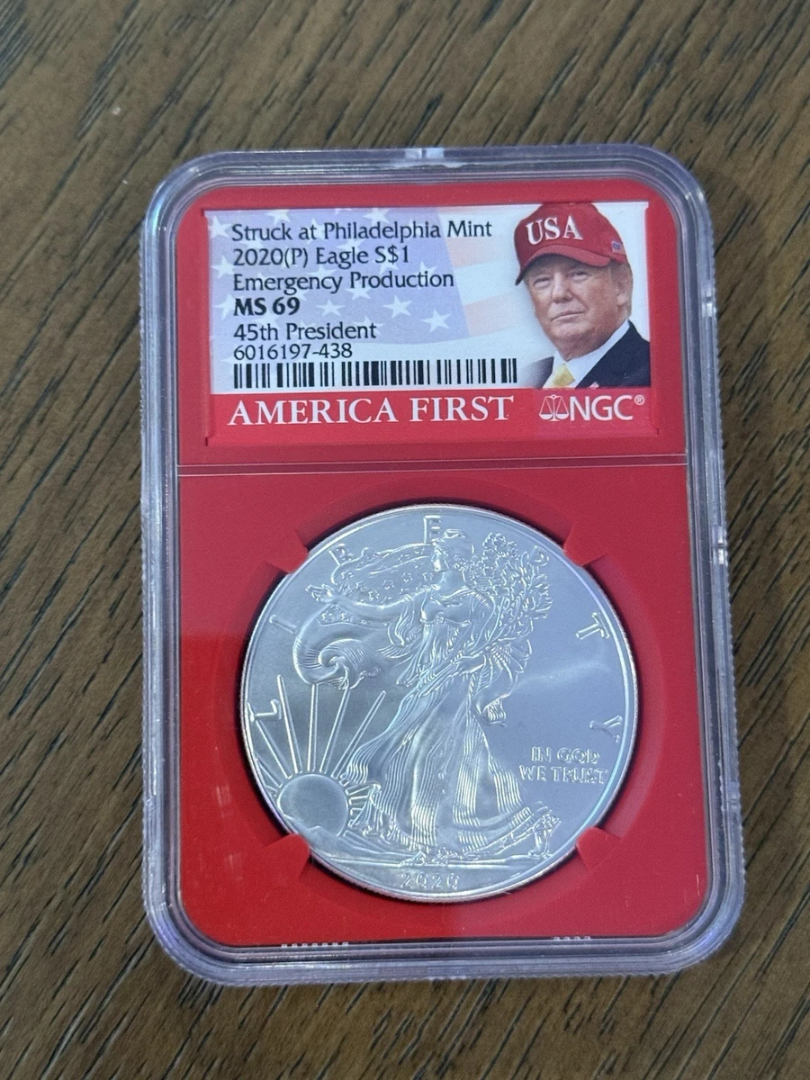 American Eagle MS 69 Graded 2020 Silver Bullion Coins for sale | eBay