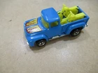 Vintage 1973 Hot Wheels ‘56 Hi-Tail Hauler Pickup Truck With Two Motorcycles