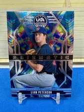 2026 Panini Stars & Stripes - Liam Peterson #21 - Prizmatic Insert - Collegiate