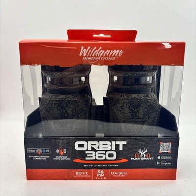 New Wild Game Innovations Orbit 360 2 Pack Cellular Trail Camera WGI-ORB360