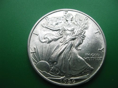 1936 Walking Liberty "Rare" Half Dollar  AU/BU! #1142605