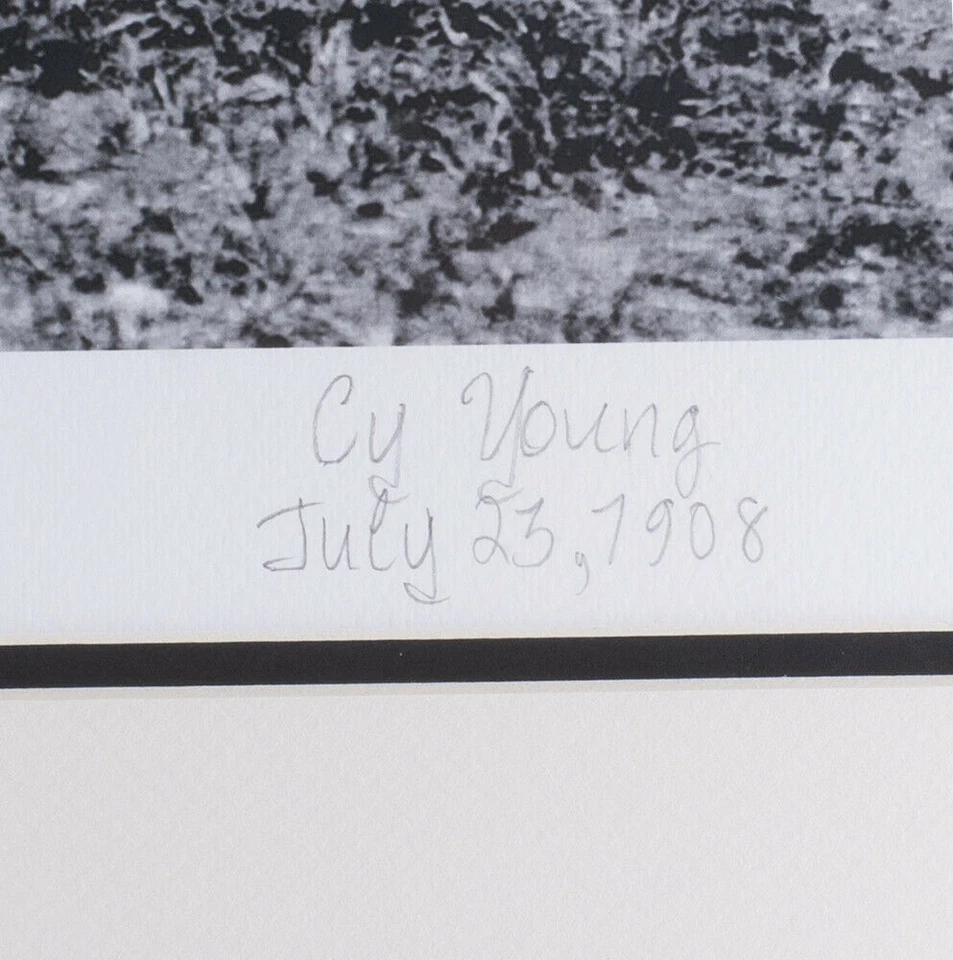 Cy Young Framed 16.5x22 Historical Photo Archive LimitedEdition Giclee - Image 2 of 4