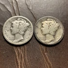 1920 & 1921 - Silver Mercury Dimes - 1/18/26 Auction - Lot #1480