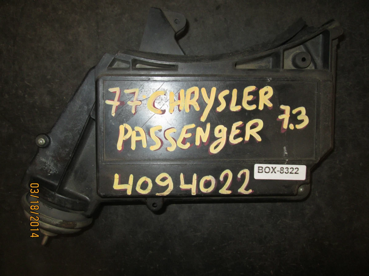 1977 77 CHRYSLER PASSENGER 7.3L ECM 4094022 (BOX-8322) | eBay
