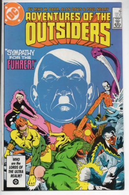 Adventures Of The Outsiders #35 1986 DC VG/Fine to Fine " SB | eBay