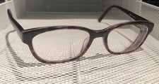 Kate Spade New York Eyeglasses Blakely 50-17-135 Purple Brown Tortoise HE67 Used