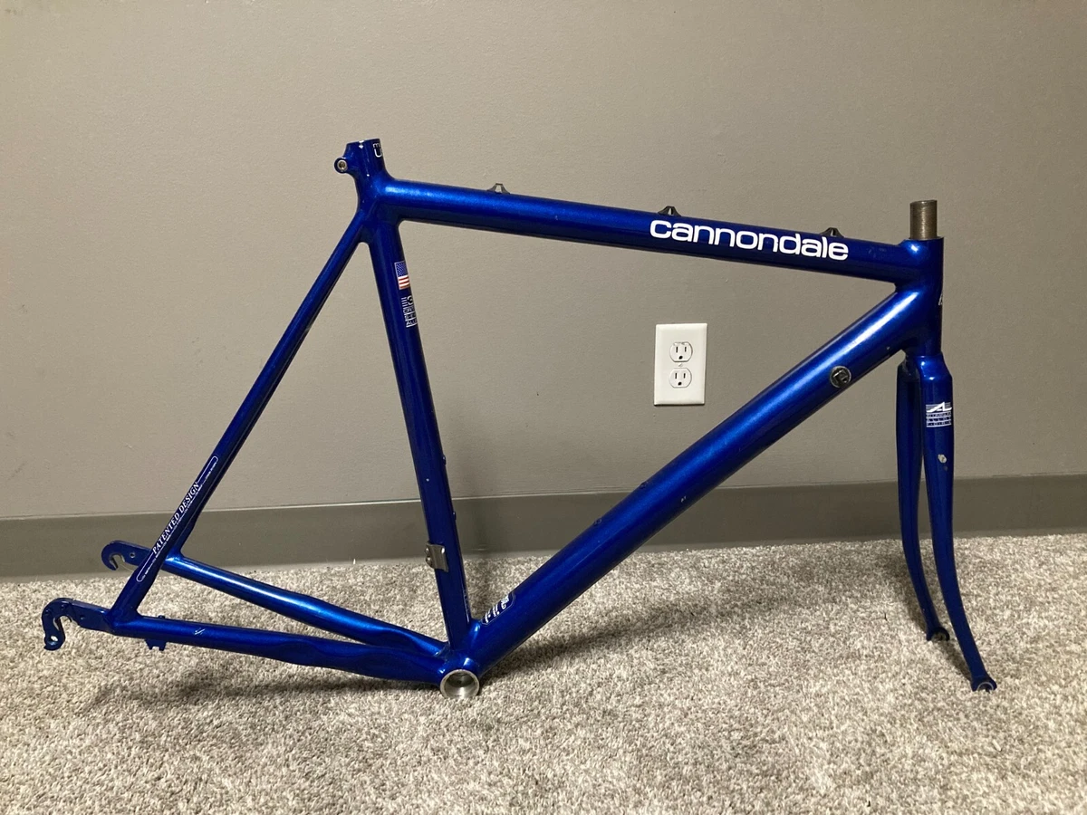 54cm 1990 Cannondale 3.0 Crit Series Road Bike Frame Aluminum 3.6 lbs