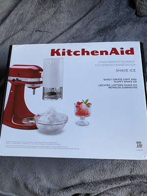 KitchenAid 5KSMSIA Shave Ice Vorsatz 4 Eisformen Zubehör für Küchenmaschine