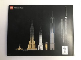 LEGO Architecture New York City NYC Skyline 21028 Model Kit 598 Pieces NO BOX