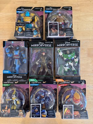 McFarlane Toys Disney Mirrorverse LOT OF 8 Action Figures 5  & 7  NEW IN BOX