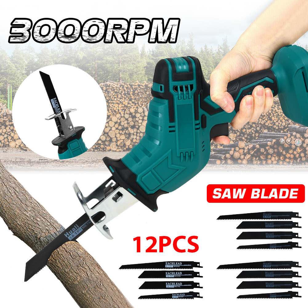 Akkusäbelsäge Kompatibel Mit Makita 18V - Kabellos Für Holz & Metall