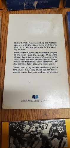All-Pro Football Stars 1967, 1973, 1974, 1975, 1977, 1978, (2) 1979, 1981 BOOKS - 第 13/19 張圖片