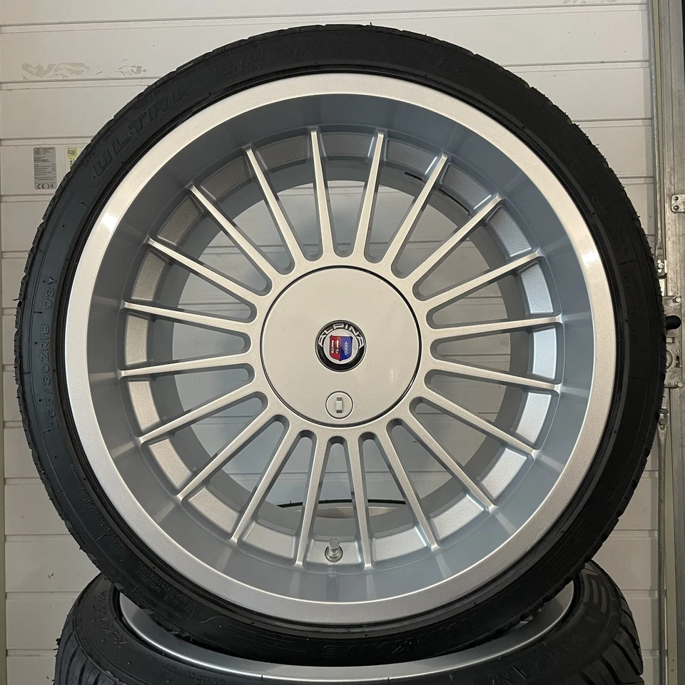 Kompletträder ALPINA STYLE DESIGN 9x18 10,5x18 BMW E31 NANKANG TÜV - Bild 3 von 4