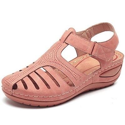 Women Sandals Bohemian Summer Shoes Sandals With Heels Gladiator Wedges Shoes