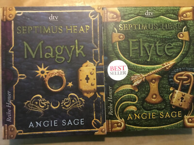 Septimus Heap -  Magyk + Flyte  [2x Buch]  Angie Sage