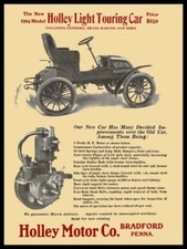 1904 Holley Motor Car of Bradford Pennsylvania NEW Metal Sign: 12x16" Ships Free