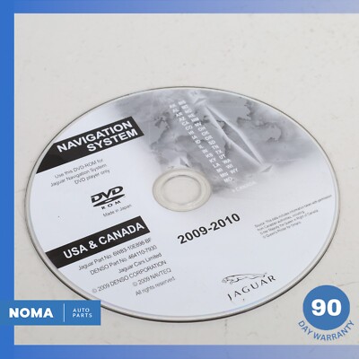 2010 Jaguar X150 XKR XK Navigation System Disc DVD USA Canada 6W8310E898BF OEM