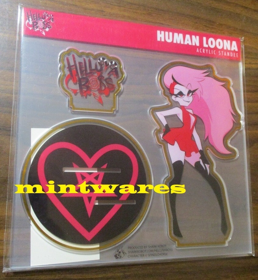 Helluva Boss Pin-Up Human Loona Gold-Edged Figure Stand