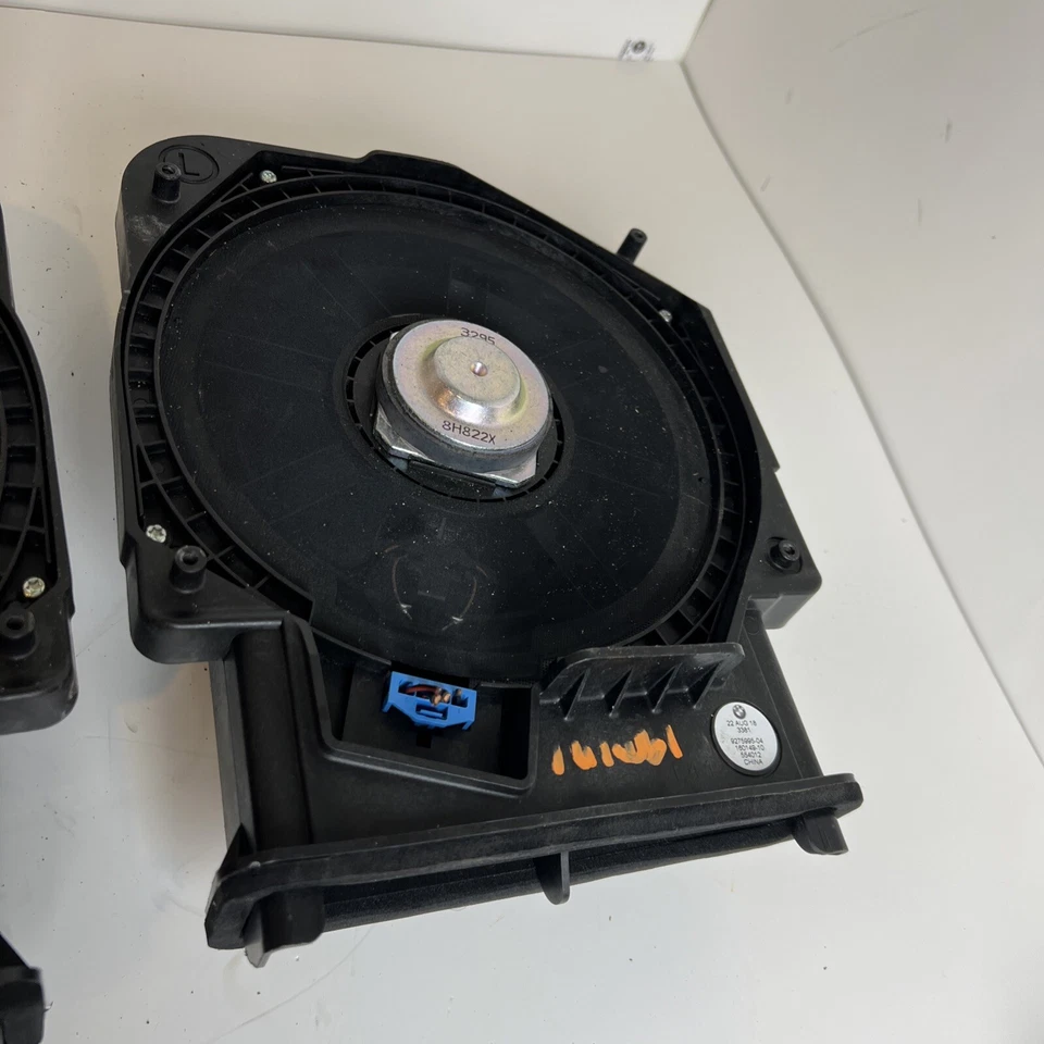 2019 MINI COOPER FRONT LEFT RIGHT SUBWOOFER SPEAKER 9275995 9275996 OEM - Image 3 of 4
