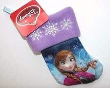 NEW NWT Christmas Mini Stocking Frozen Anna Disney