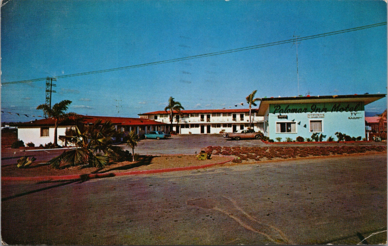 Palomar Inn Motel Chula Vista CA Postcard PC471 eBay